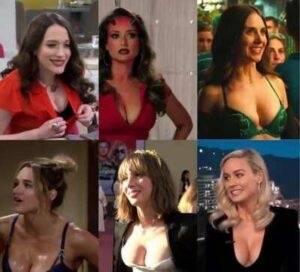 Tiktok Porn Mighty Tits Six: Kat Dennings, Milana Vayntrub, Alison Brie, Hunter King, Maya Hawke and Brie Larson on chickinfo.com