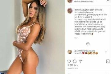 Danielle Vaughan Nude Video Fitness Model Leaked on chickinfo.com