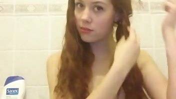 Naughty Poppy - Washing Hair & Showing Off Pussy in the Bath Onlyfans - county Bath on chickinfo.com