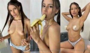 Onlyfans Britney Mazo Nude BananaC292s and Cream Video Leaked on chickinfo.com