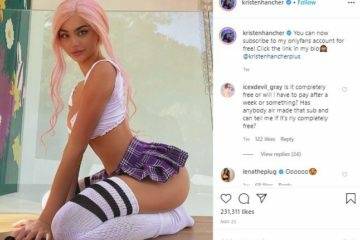Kristen Hancher Nude Onlyfans Video Instagram Model on chickinfo.com