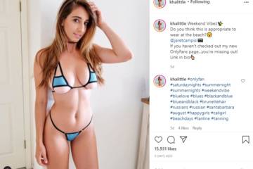 Christina Khalil Lewd Nude Booty Haul Onlyfans Video leaked on chickinfo.com