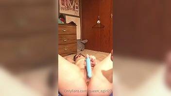 Queen_egirl27 tied my feet together and fucked myself xxx onlyfans porn videos on chickinfo.com