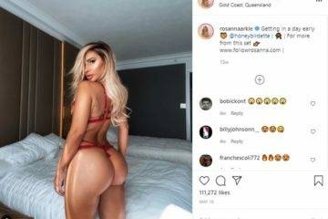 Rosanna Arkle Nude Work Out Onlyfans Video on chickinfo.com