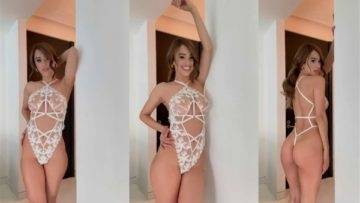 Yanet Garcia Nude See Through Lingerie Video Leaked on chickinfo.com