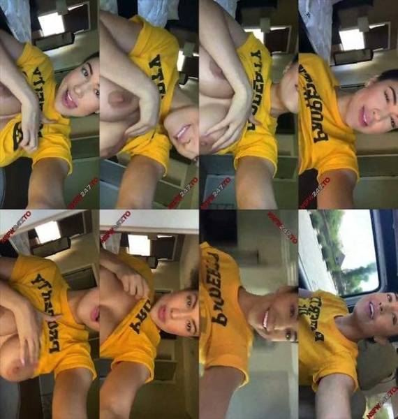 Rainey James morning boobs tease snapchat premium 2019/08/29 on chickinfo.com