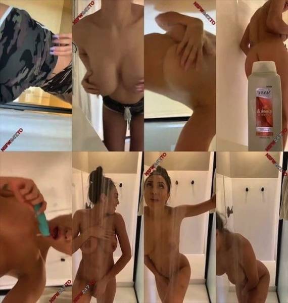 Rainey James shower show snapchat premium 2019/08/27 on chickinfo.com