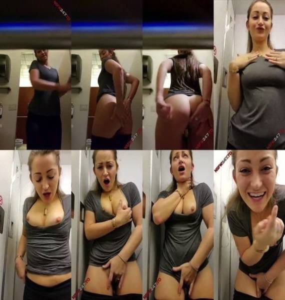 Dani Daniels airplane toilet masturbation snapchat premium 2019/10/19 on chickinfo.com