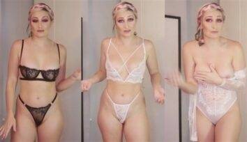 Holly Wolf Nude Lingerie Try On Haul Video Leaked on chickinfo.com