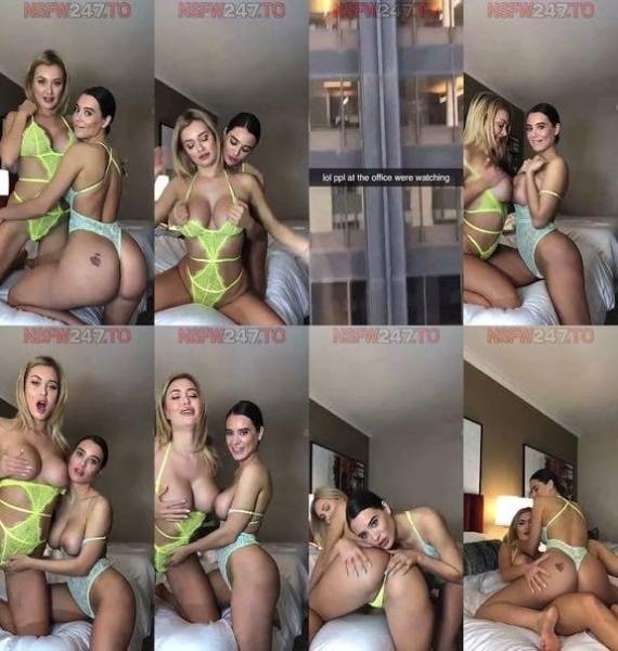 Lana Rhoades with Natalia Starr girls show snapchat premium 2019/05/20 on chickinfo.com
