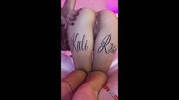 Kali Roses showing off my my pussy how much wet it is onlyfans porn videos on chickinfo.com