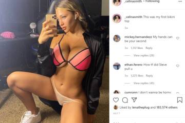 Celina Smith Nude Onlyfans Huge Breast Video leaked on chickinfo.com