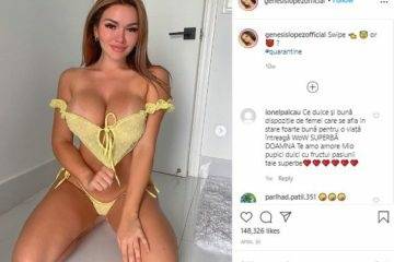 Genesis Lopez Full Nude Cam Show Instagram Model on chickinfo.com