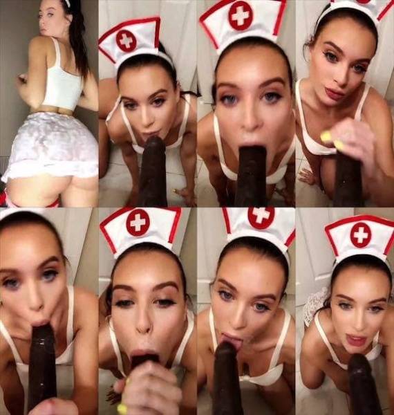 Lana Rhoades sexy nurse bbc dildo blowjob snapchat premium 2018/11/27 on chickinfo.com