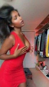 Leaked Tiktok Porn Red dress Mega on chickinfo.com