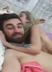Turkish couple cuddling naked after sex - Turkey on chickinfo.com