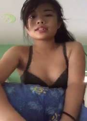 Cute asian girl showing her small tits on chickinfo.com