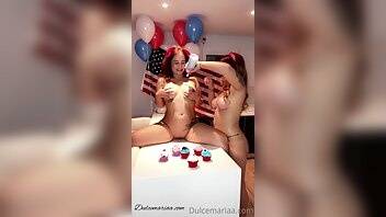DulceMariaa - Messy 4th Of July With A Friend on chickinfo.com