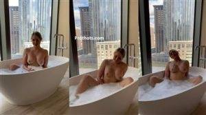 Courtney Tailor Nude Masturbating in Bathtub Porn Video Leaked Mega on chickinfo.com