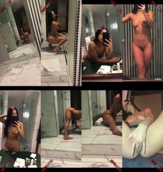 Teanna Trump after shower naked tease snapchat premium 2020/02/12 on chickinfo.com