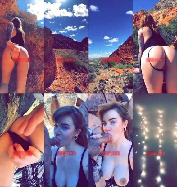 Brittany Jeanne outdoor blowjob snapchat premium 2019/04/25 on chickinfo.com
