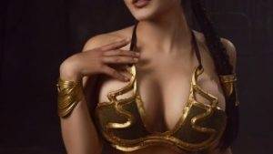 Kalinka Fox Princess Leia Slave Cosplay Set Leaked Mega on chickinfo.com