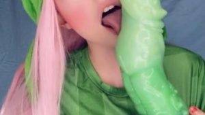 Belle Delphine Monster Dildo Blowjob Onlyfans Video Mega on chickinfo.com