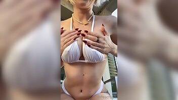 PeachJars Onlyfans Bikini Boob Play XXX Videos Leaked on chickinfo.com