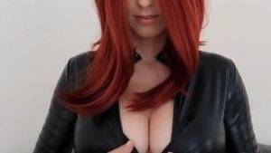 Christina Khalil Black Widow Cosplay Video Mega on chickinfo.com