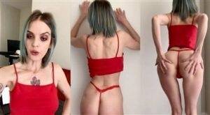 Leak Tiktok Porn Phoebe Yvette Youtuber Red Thong Nude Video Leaked on chickinfo.com