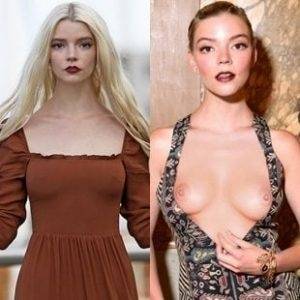 Delphine ANYA TAYLOR-JOY NUDE BEHIND-THE-SCENES on chickinfo.com