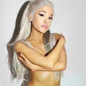 Delphine ARIANA GRANDE NUDE PUSSY FOR BODY POSITIVITY CAMPAIGN on chickinfo.com