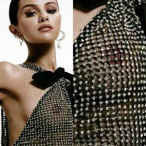 Delphine SELENA GOMEZ SHOWS HER NIPPLE IN A SEE THRU DRESS on chickinfo.com