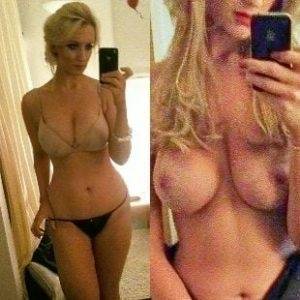 Delphine CATHERINE TYLDESLEY TOPLESS NUDE SELFIES on chickinfo.com