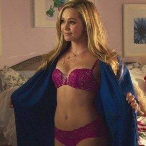 Delphine BREC BASSINGER LINGERIE SCENE AND BIKINI PHOTOS on chickinfo.com