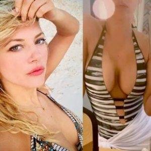 Delphine KATHERYN WINNICK SHOWING OFF HER BOOBS IN QUARANTINE on chickinfo.com