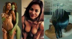 Delphine Zoe Saldana Nude Photos Leaked on chickinfo.com