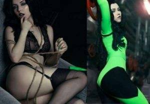 Delphine Helen Stifler Shego Cosplay Photos on chickinfo.com