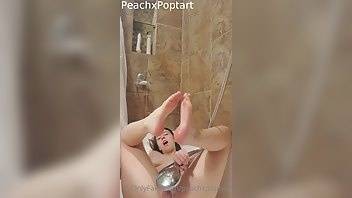 Peachxpoptart an older vid of me licking my feet and masturbating in the shower xxx onlyfans porn on chickinfo.com