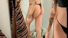 Sasha Swan Masturbating in a Changing room Nude Porn Video Delphine on chickinfo.com