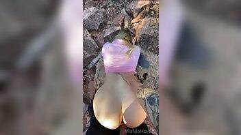 Mia Malkova Outdoor Forest blowjob and fuck on chickinfo.com