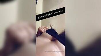 Lovelybrilovesd just a little titty drop onlyfans leaked video on chickinfo.com