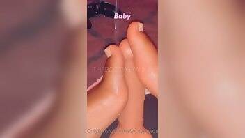 Thabootygawdus foot fetish content sound on onlyfans leaked video on chickinfo.com