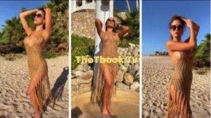Brittney Palmer sexy on the beach thothub on chickinfo.com