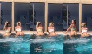 Carolina Samani Nude Ass Twerking in Pool Video Leaked on chickinfo.com