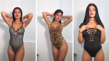Marta María Santos Lingerie Try-On Nude Video - county Ada on chickinfo.com