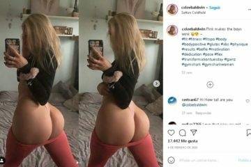 Chloe Baldwin Teasing Hot Ass OnlyFans Video Insta Leaked on chickinfo.com