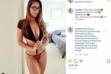 Christina Khalil Nude Tease June Live Stream on chickinfo.com