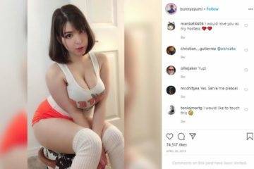 Bunny Ayumi Nude Tease Video Patreon Twitch Streamer on chickinfo.com