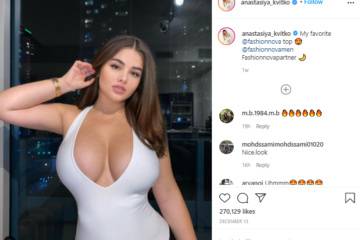 Anastasiya Kvitko Onlyfans Nude Video Leaked on chickinfo.com
